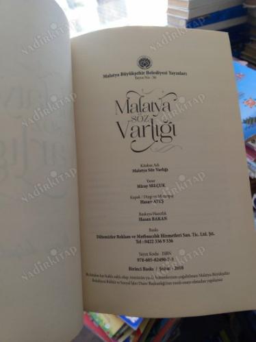 MALATYA SÖZ VARLIĞI