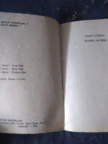 TEVHİD VE ŞİRK