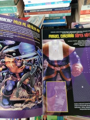 Marvel Versus - Tarafını Seç - PANINI ÇIKARTMA ALBÜMÜ ( Sticker'lar mevcut değildir )