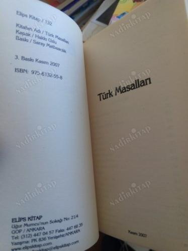 TÜRK MASALLARI