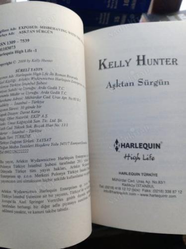HARLEQUIN HIGH LIFE SAYI:21 / AŞKTAN SÜRGÜN - İNTİKAM GELİNİ (2 ROMAN BİR ARADA)