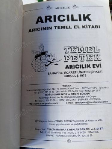 Arıcılık - Arıcının Temel El Kitabı