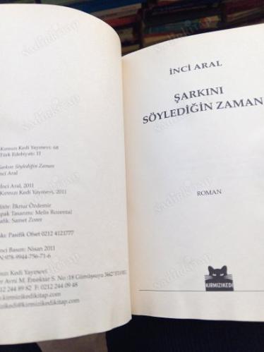 ŞARKINI SÖYLEDİĞİN ZAMAN