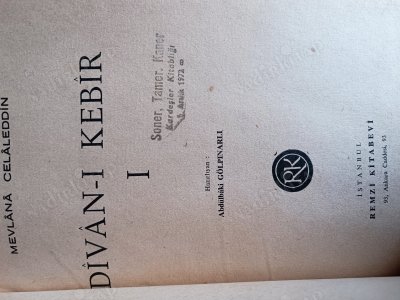 DİVAN-I KEBİR 5 CİLT TAKIM