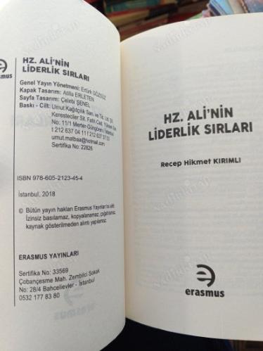 HAZRETİ ALİ'NİN LİDERLİK SIRLARI