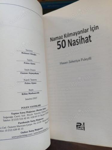 Namaz Kılmayanlar İçin 50 Nasihat