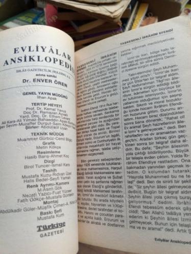 EVLİYALAR ANSİKLOPEDİSİ 12.CİLT
