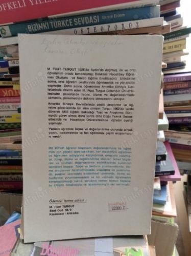 Eğitimde Ölçme ve Değerlendirme Metotları