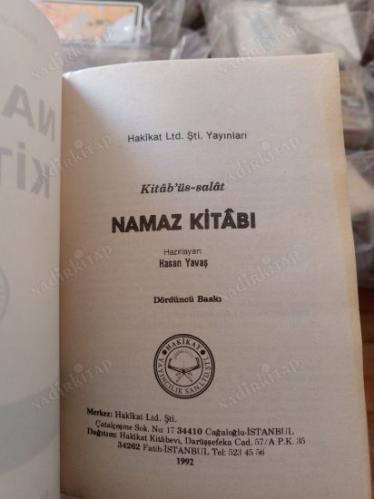 NAMAZ KİTABI