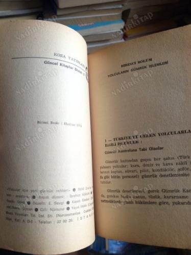 YOLCULAR İÇİN YENİ GÜMRÜK REHBERİ
