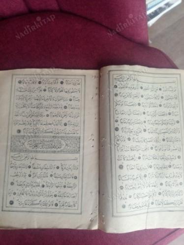 Amme Cüzü Eski Baskı