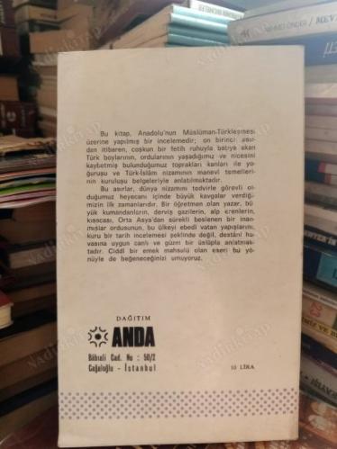 FETİHLERLE ANADOLUNUN TÜRKLEŞMESİ İSLAMLAŞMASI