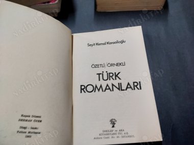 ÖZETLİ ÖRNEKLİ TÜRK ROMANLARI