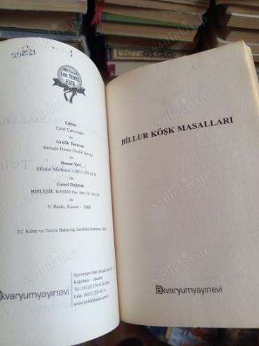 BİLLUR KÖŞK MASALLARI
