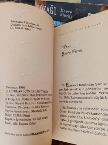 ÖRNEK HALİFELERİN HAYATI HZ. ÖMER Şam'ın Fethi 6