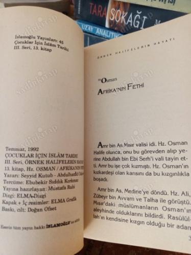 Örnek Halifelerin Hayatı Hz. Osman Afrika'nın Fethi 13