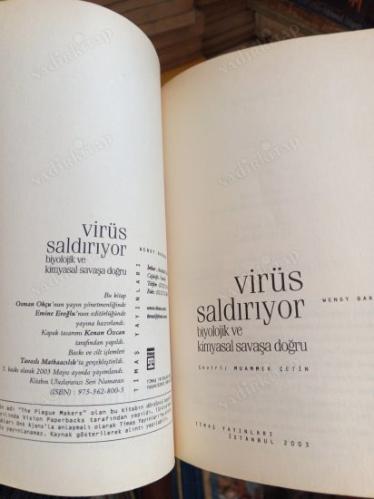 Virüs Saldırıyor Biyolojik ve Kimyasal Savaşa Doğru