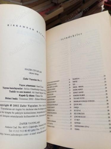 Hazır Cevaplar İkinci Kitap