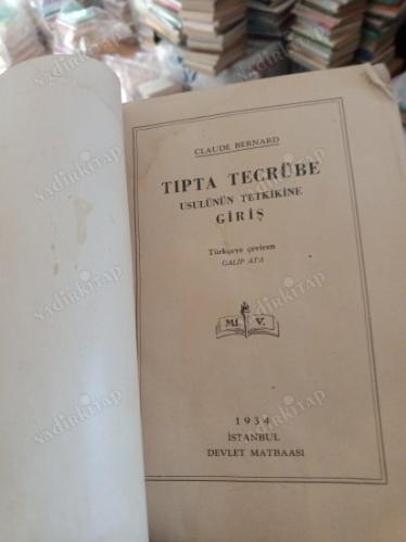 TIPTA TECRÜBE - USULÜNÜN TETKİKİNE GİRİŞ
