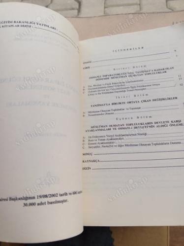 OSMANLI İMPARATORLUĞUNDA BAZI SORUNLAR VE GÜNÜMÜZE YANSIMALARI