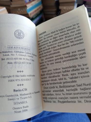 RİSALE-İ NUR KÜLLİYATINDAN UHUVVET RİSALESİ