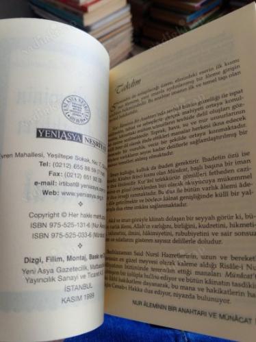 Risale-i Nur Külliyatından NUR ALEMİNİN BİR ANAHTARI