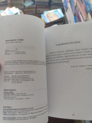 İNSAN İLİŞKİLERİ İLETİŞİM 8.BASKI