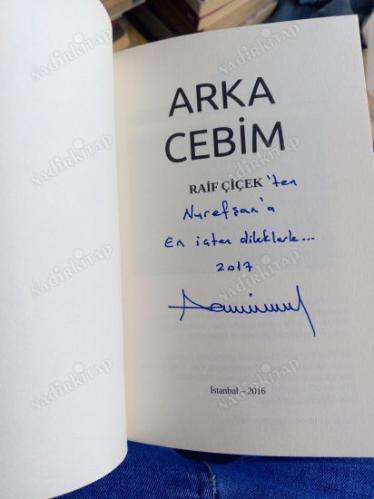 Arka Cebim ( İTHAFEN İMZALI )