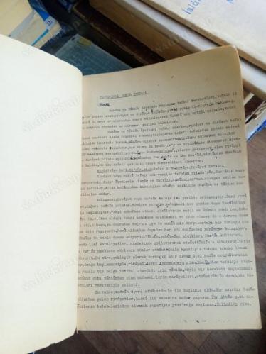 Tefsir Ders Notları Teksir Baskı
