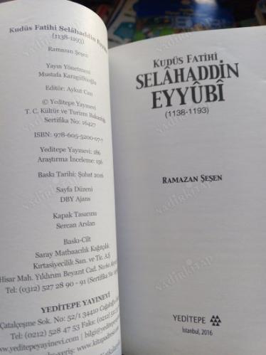 KUDÜS FATİHİ SELAHADDİN EYYÜBİ