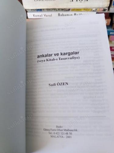 Ankalar ve Kargalar (Kitab-ı Tasavvuf)