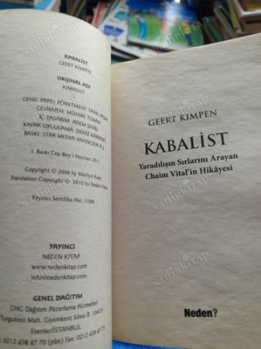 Kabalist Yaradılışın Sırlarını Arayan Adam