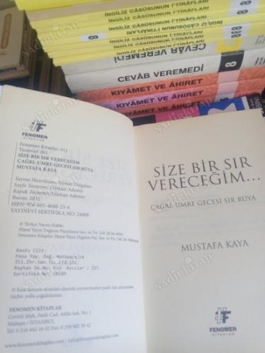 SİZE BİR SIR VERECEĞİM... - ÇAĞRI; UMRE GECESİ SIR RÜYA