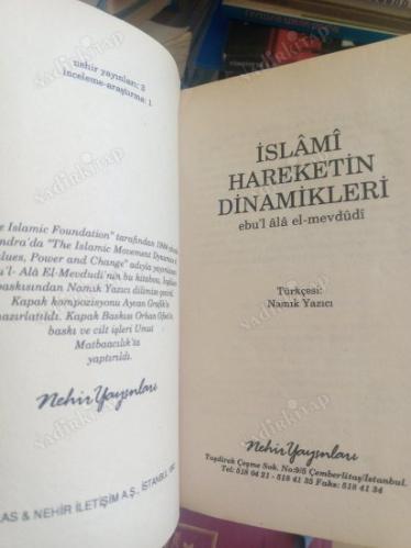 İSLAMİ HAREKETİN DİNAMİKLERİ
