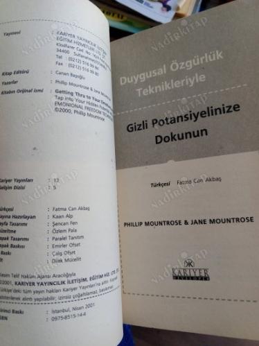 DUYGUSAL ÖZGÜRLÜK TEKNİKLERİYLE GİZLİ POTANSİYELİNİZE DOKUNUN