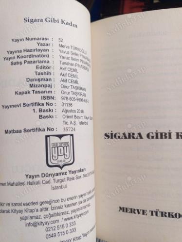 Sigara Gibi Kadın