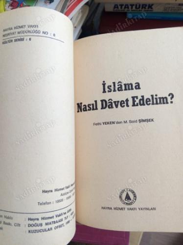 İSLAM'A NASIL DAVET EDELİM? 3. KİTAP