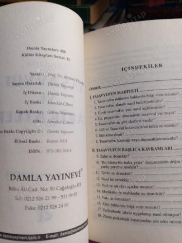 SORULARLA TASAVVUF VE TARİKATLER