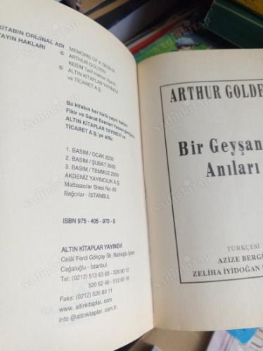 Bir Geyşanın Anıları