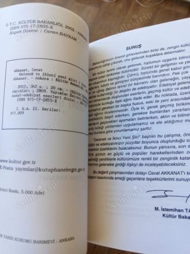 Gelenek Ve İkinci Yeni Şiiri