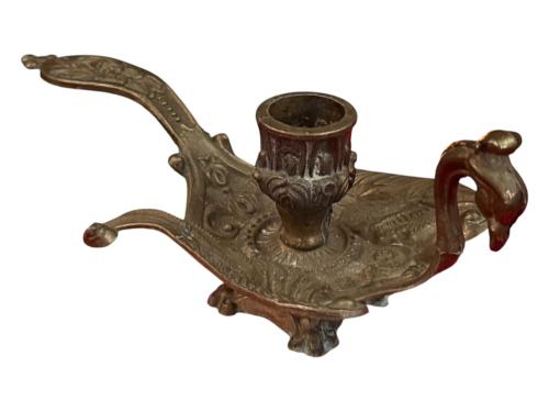 avrupa pirinç şinanay şamdan - 20 cm 8 cm