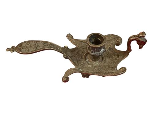 avrupa pirinç şinanay şamdan - 20 cm 8 cm