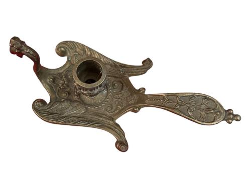 avrupa pirinç şinanay şamdan - 20 cm 8 cm