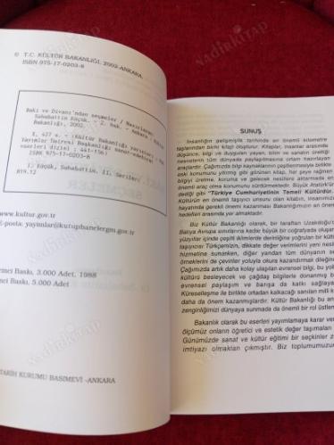 Baki ve Divanından Seçmeler