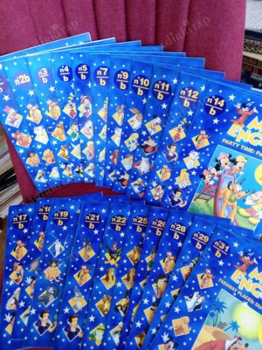 DISNEY's MAGIC ENGLISH * B SERİSİ * NO: 1,2,3,4,5,7,9,10,11,12,14,17,18,19,21,22,25,26,28,29,31 TOPLAMDA 21 DERGİ LOT * İNGİLİZCE'yi DİSNEY İLE KEŞFET