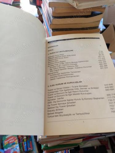 DÜNYA TÜRK İŞADAMLARI VI. KURULTAYI 18-19 KASIM 2006 /İller Yatırım Katalaoğu
