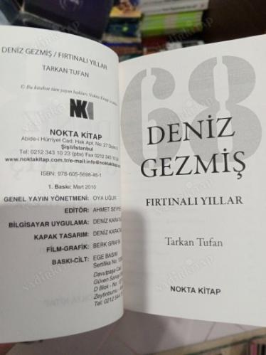 DENİZ FIRTINALI YILLAR cep boy