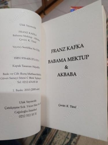 Babama Mektup - Akbaba ( 2si Bir Arada ) Cep Boy