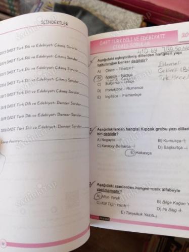 2021 ÖABT TÜRK DİLİ VE EDEBİYATI ÖĞRETMENLİĞİ TAMAMI ÇÖZÜMLÜ ÇIKMIŞ SORULAR VE BENZER SORULAR