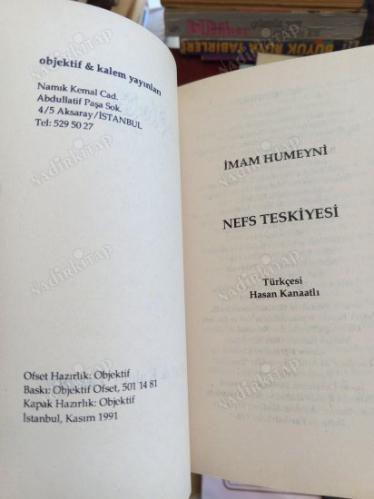 NEFS TEZKİYESİ Nefis Tezkiyesi